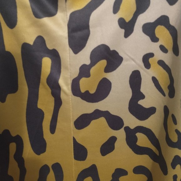 Yellow & Navy Ombré Leopard Maxi Dress - Picture 5 of 5